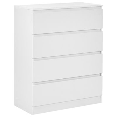 Commode à 4 tiroirs WINNIPEG Blanc