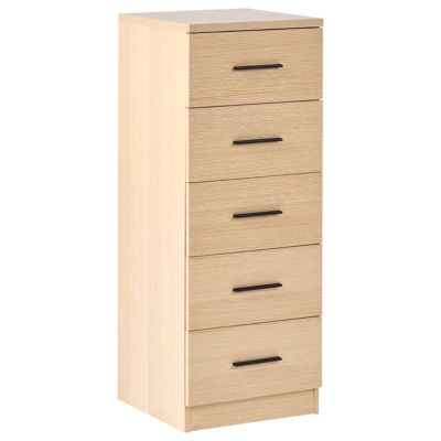 Commode à 5 tiroirs KITIMAT Marron clair