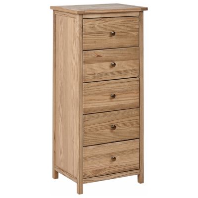 Commode à 5 tiroirs SALTON Sassafras Marron