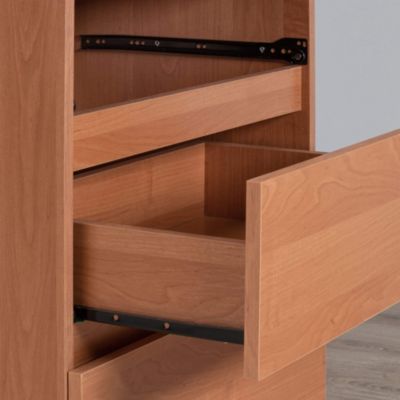 Commode AKORD K140 Aulne 138 cm 8 tiroirs façade Aulne 138x40x99 cm