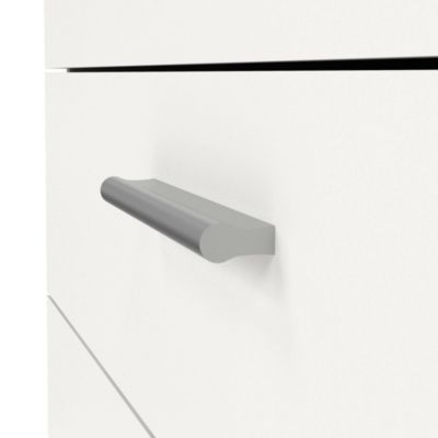 Commode Arwen, 4 Tiroirs 80x40x68h cm Blanc