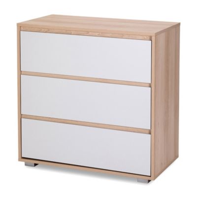 Commode En Bois Avec 3 Tiroirs Style Urbain Hêtre
