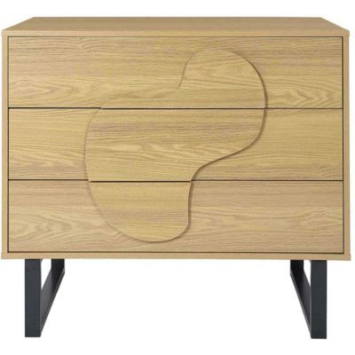 Commode en mdf et métal Calypso