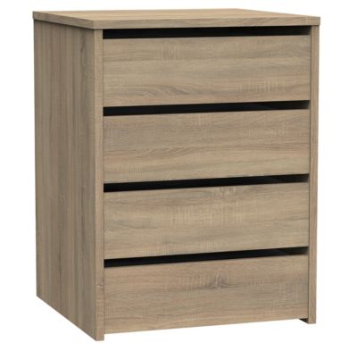 Commode Meuble de rangement coloris Cambrian - Hauteur 61 x Longueur 46 x Profondeur 45 cm