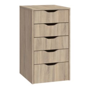 Commode Meuble de rangement coloris Cambrian - Hauteur 71 x Longueur 40 x Profondeur 43 cm