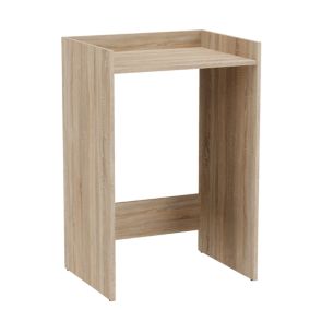 COMO - Meuble de rangement pour machine à laver - Meuble SDB - 64x50x97.5 cm - Buanderie