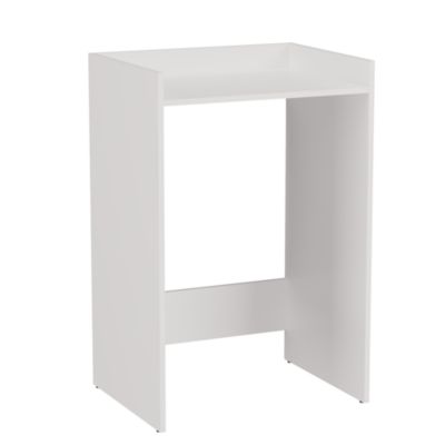 COMO - Meuble de rangement pour machine à laver - Meuble SDB - 64x50x97.5 cm - Buanderie