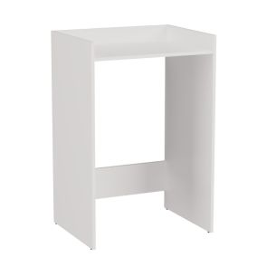 COMO - Meuble de rangement pour machine à laver - Meuble SDB - 64x50x97.5 cm - Buanderie