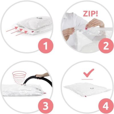 COMPACTOR Sac de compression Aspispace Taille XL 80 x 130 cm