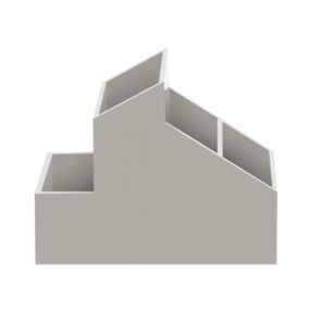 compartiment de rangement simple ABS SKYLINE Taupe Spirella