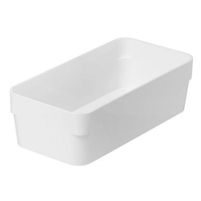 Compartiments blancs modulables pour tiroir - 20 x 10 x 6 cm