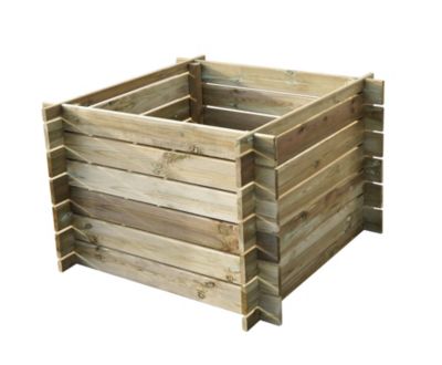 Composteur Cardon en bois 250 L Jardipolys