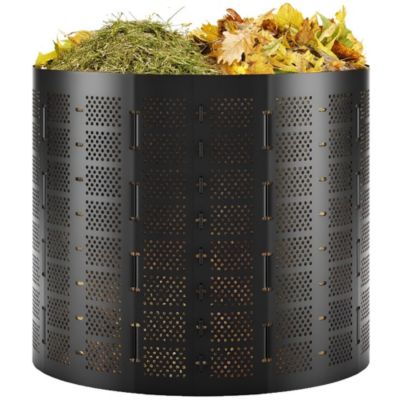 Composteur de jardin 800 litres - Durable, facile à monter, idéal pour recycler - GT GARDEN