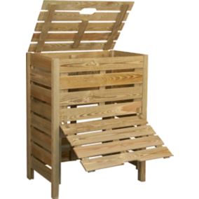 Composteur en bois Jardipolys 400L en bois FSC