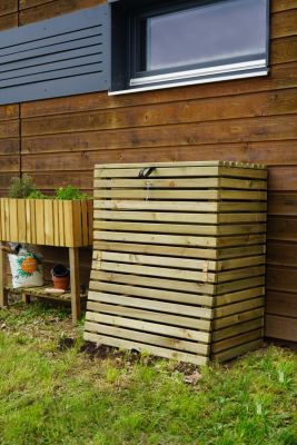 Composteur Kub bois 320L Jardipolys en bois
