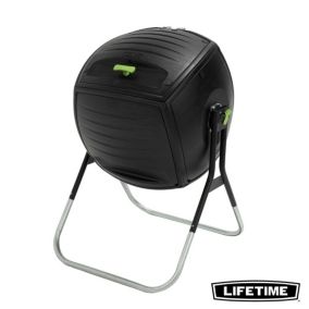 Composteur Lifetime 190L noir H.111 x l.75 cm