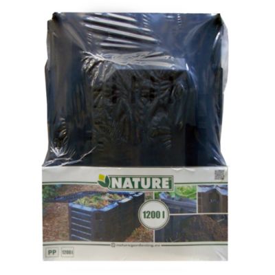 Composteur Nature polypropylène noir 1200L