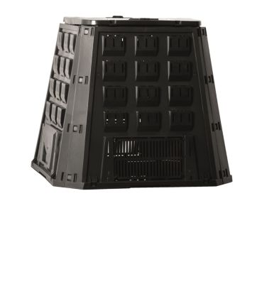 Composteur Nature polypropylène noir 400L