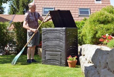 Composteur Pehd Bellijardin noir 500L