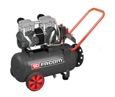 Compresseur D’Air Silverline 2 CV (1500W) – Réservoir 50 Litres – Pour Outils Pneumatiques – Portable