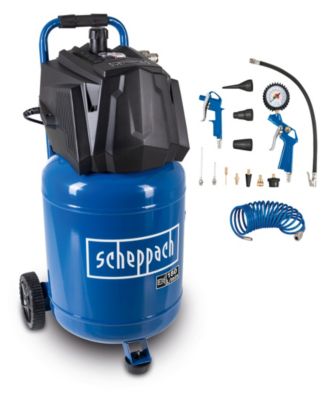 Compresseur d'air vertical SCHEPPACH HC35V 1500W 10bar cuve 30L sans huile