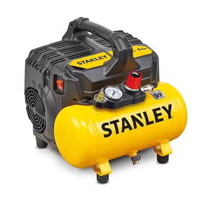 Compresseur silencieux Stanley DST100 8 6 6L sans huile 1HP compact