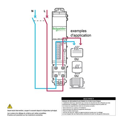 Compteur énergie monophasé 40A Schneider Electric Resi9