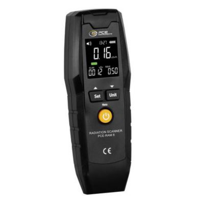Compteur Geiger PCE-RAM 8 - détection Gamma, bêta et Rayons X, mesure de dose et dose cumulée