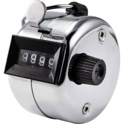 Compteur manuel mécanique 4 chiffres RF-TC-100, compact et sans pile