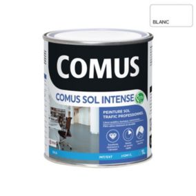 COMUS SOL INTENSE BLANC 1L Peinture sols intérieurs et extérieurs. trafic intense/professionnel