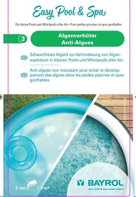 Concentré Anti-Algues Bayrol 1L pour Piscine