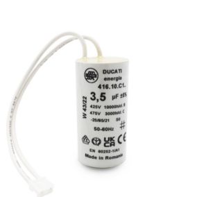 Condensateur, 3,5 uF, à  Connecteurs, pour Moteur Volet Roulant Bubendorff, 450V