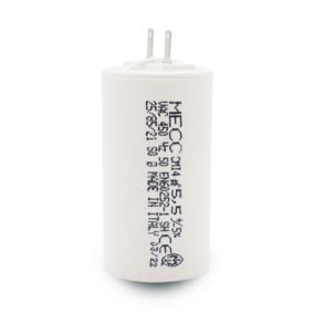 Condensateur, 5,5 uF, Cosses, Meco, Moteur de Volet roulant