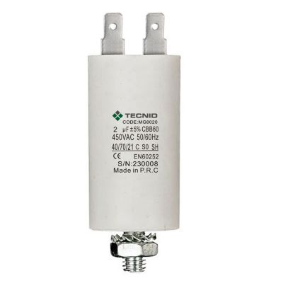 Condensateur De Démarrage 4µF (M8) C00266589 - Pour Réfrigérateur Scholtes RD24A - 8