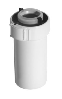 Conduit 60/100 PPTL/PVC Rolux Condensation - diam : 60/100 Longueur 1000mm