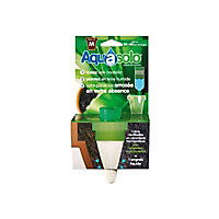 Cône d'arrosage Aquasolo taille M coloris vert débit 20cl/24h avec engrais liquide