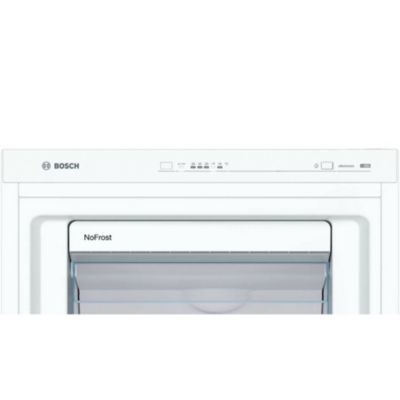 Congélateur armoire 60cm 200l nofrost Bosch GSN29UWEW série 4