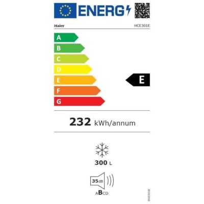 Congélateur coffre 111cm 300l Haier HCE301E