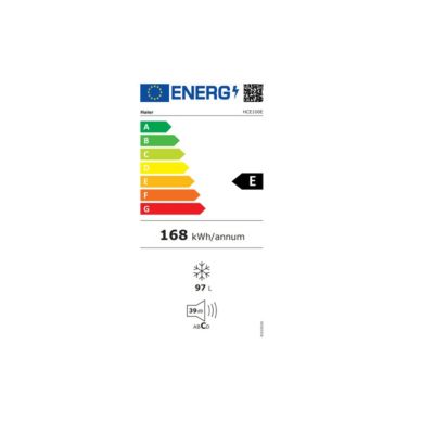 Congélateur coffre 54.5cm 97l blanc Haier HCE100E