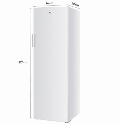Congelateur Armoire   - CONTINENTAL EDISON - CECUF204NFWD - 204 L - Total No Frost - Classe D - Blanc