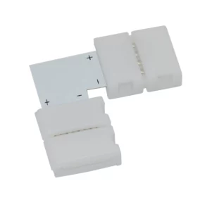 Connecteur d'angle pour ruban LED Waldeck IP20 12V L.3,5xl.3,5cm blanc mat GoodHome