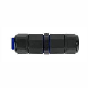 Connecteur de câble étanche IP68 3 fils noir