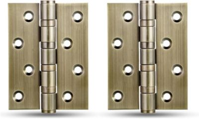 Lot De 4 Charnières De Porte De 8,9 Cm Pour Abri De Jardin, Charnières