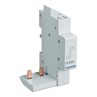 Connecteur inter-différentiel/disjoncteur 63A Jacobsen