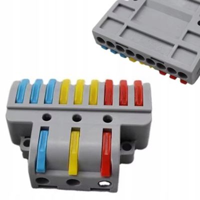Connecteur Électrique LT-933 - 3 Entrées 9 Sorties, 32 A 250/600 V, Montage Fixe, Pour Câbles 0,08-4 mm2