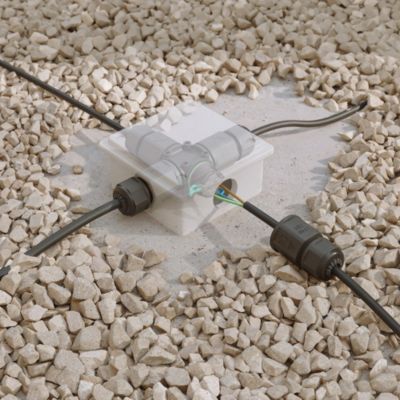 Connecteur Étanche Ip68 Pour Éclairage Extérieur - Forme Linéaire - Haute Sécurité 16 A 240 V Beneito & Faure - Fiche, Prise