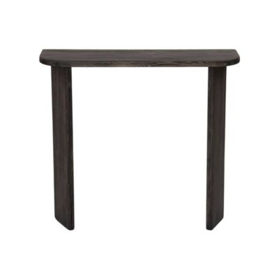 Console Astralis, Table polyvalente, Armoire de rangement, Bureau du couloir, 100x30h90 cm, Anthracite