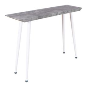 Console Design "Edge" 110cm Blanc