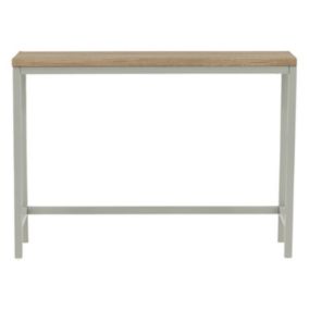 Console Design "Rise" 110cm Naturel & Gris