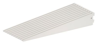 Console double vendue par 10 blanc profondeur 47 cm Form compatible Twinny et Poppit